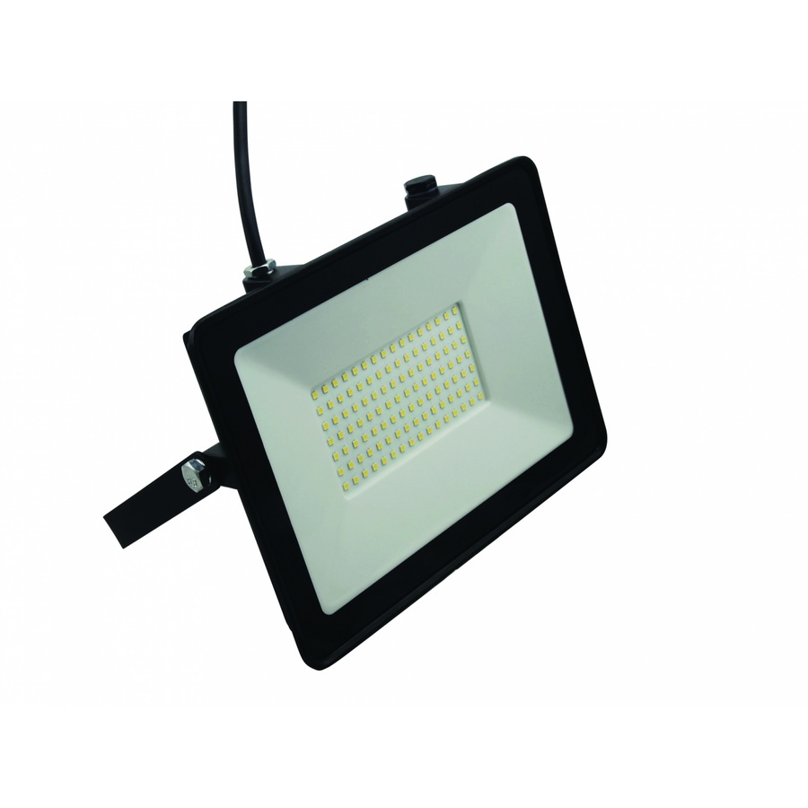 GATA โคมฟลัดไลท์ LED 150W เดย์ไลท์ ทรงสลิม สีดำ