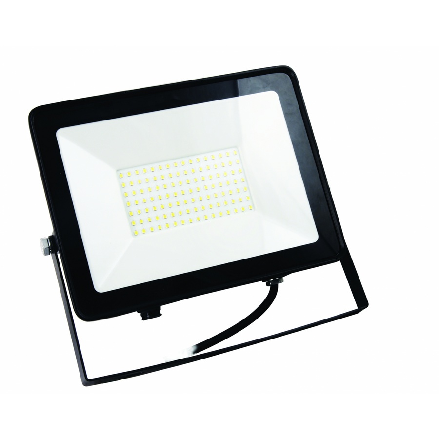 GATA โคมฟลัดไลท์ LED 150W เดย์ไลท์ ทรงสลิม สีดำ
