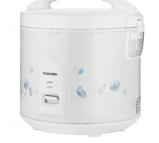 TOSHIBA หม้อหุงข้าวอุ่นทิพย์ 1 ลิตร RC-T10JH(W) สีขาว