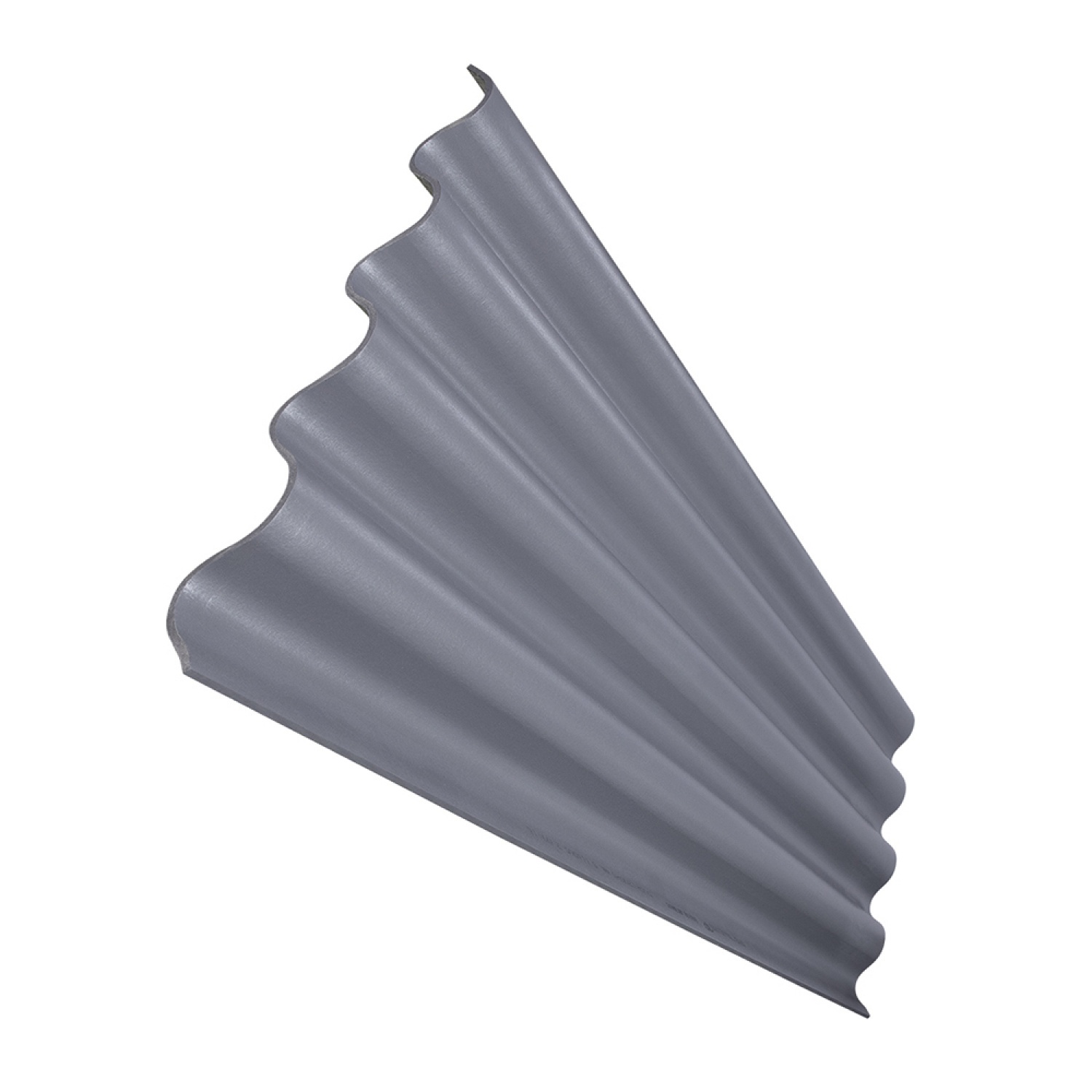 ตราเพชร กระเบื้องหลังคาจตุลอน 0.50x50x150 ซม. สีเทาไทเทเนียม