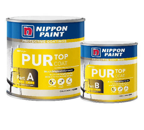 NIPPON PAINT สีอุตสาหกรรม ประเภทสีทับหน้าภายนอก HI-PON 50-01 (PART B) 1 กระป๋อง