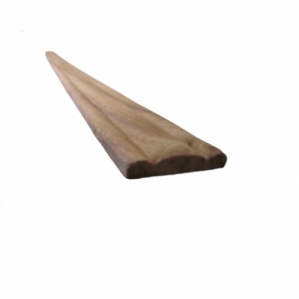 คิ้วไม้สักSJK22 1/4"x1.1/4"x6.1/2ฟุต