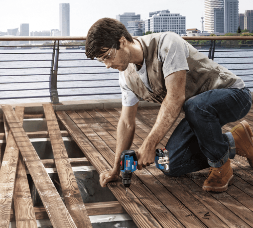 BOSCH สว่านไขควงไร้สาย 13มม.18V รุ่น GSR18V-50 พร้อมแบตเตอรี่ 2.0Ah 2ก้อน