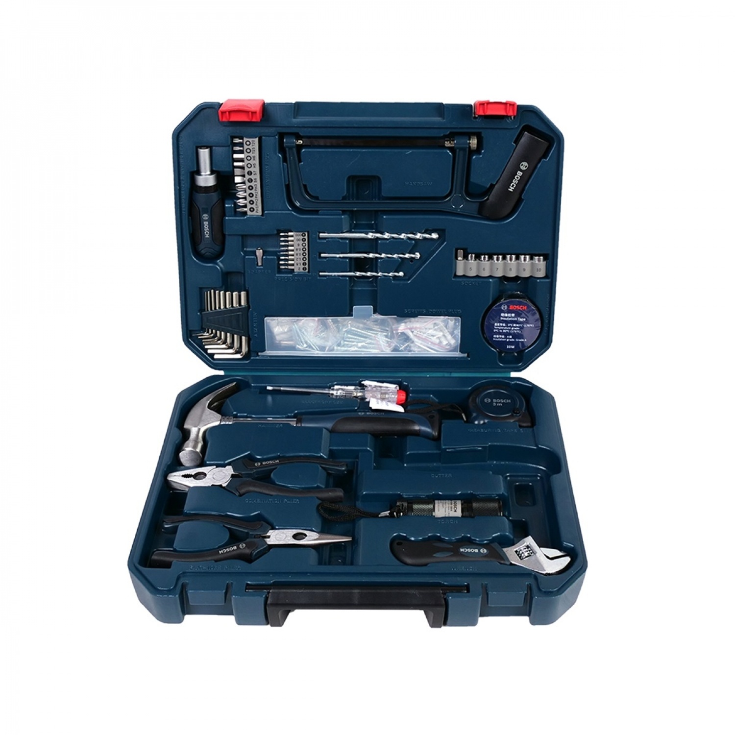 BOSCH ชุด Hand Tools 108 pcs Multi-function kit