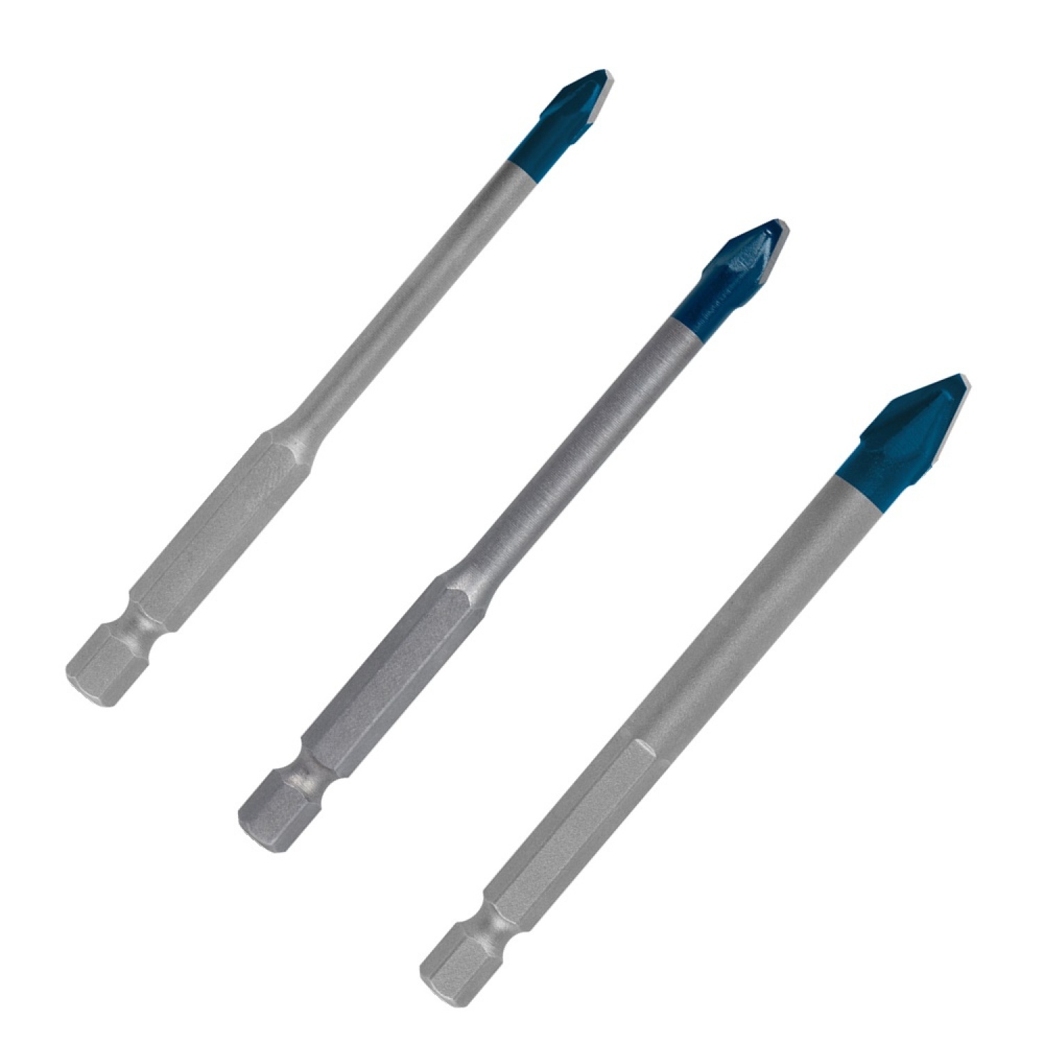 BOSCH ชุดดอกสว่านเจาะกระเบื้อง/กระจก Hex-9 Pack3 (5,6,8mm) Expert
