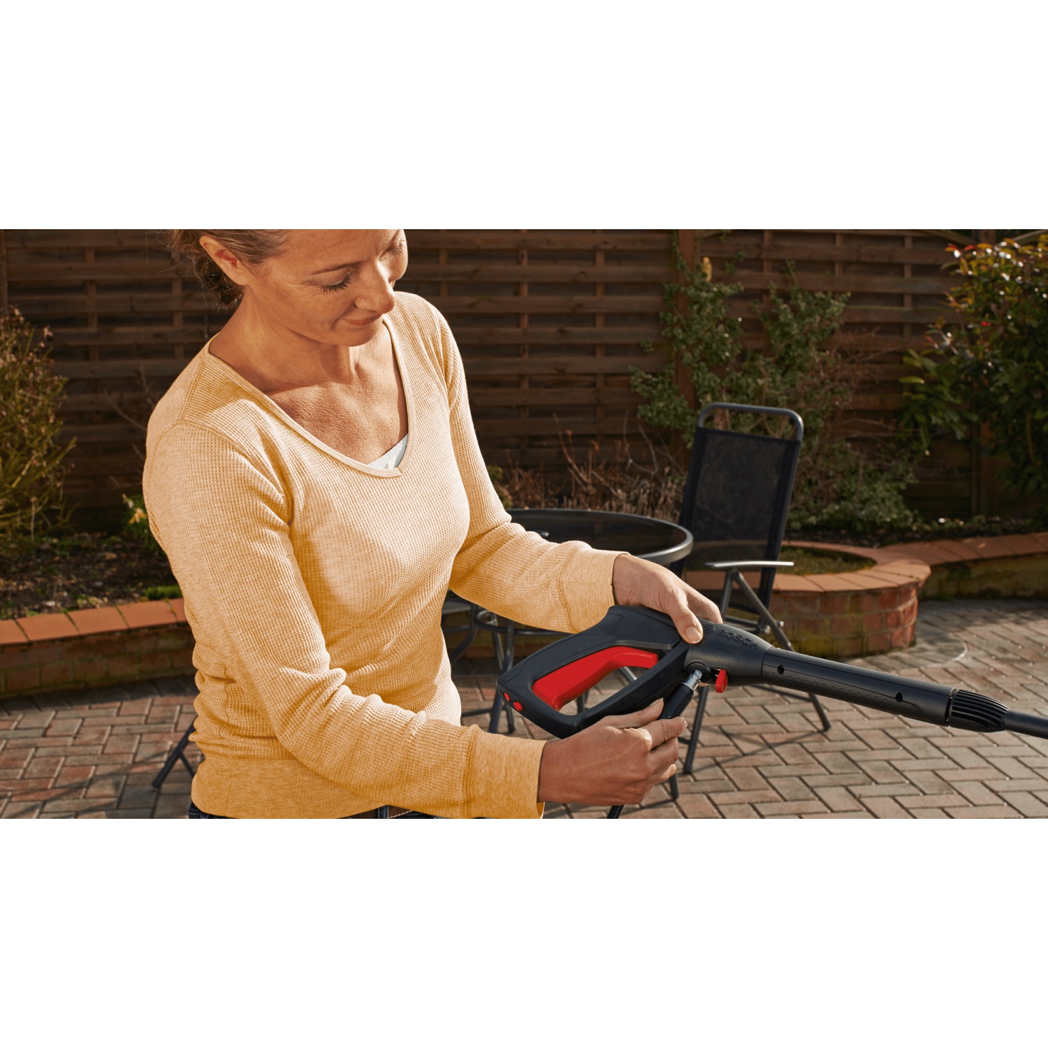 BOSCH สายฉีดน้ำแรงดันสูง ขนาด 6m. รุ่น F016F05025