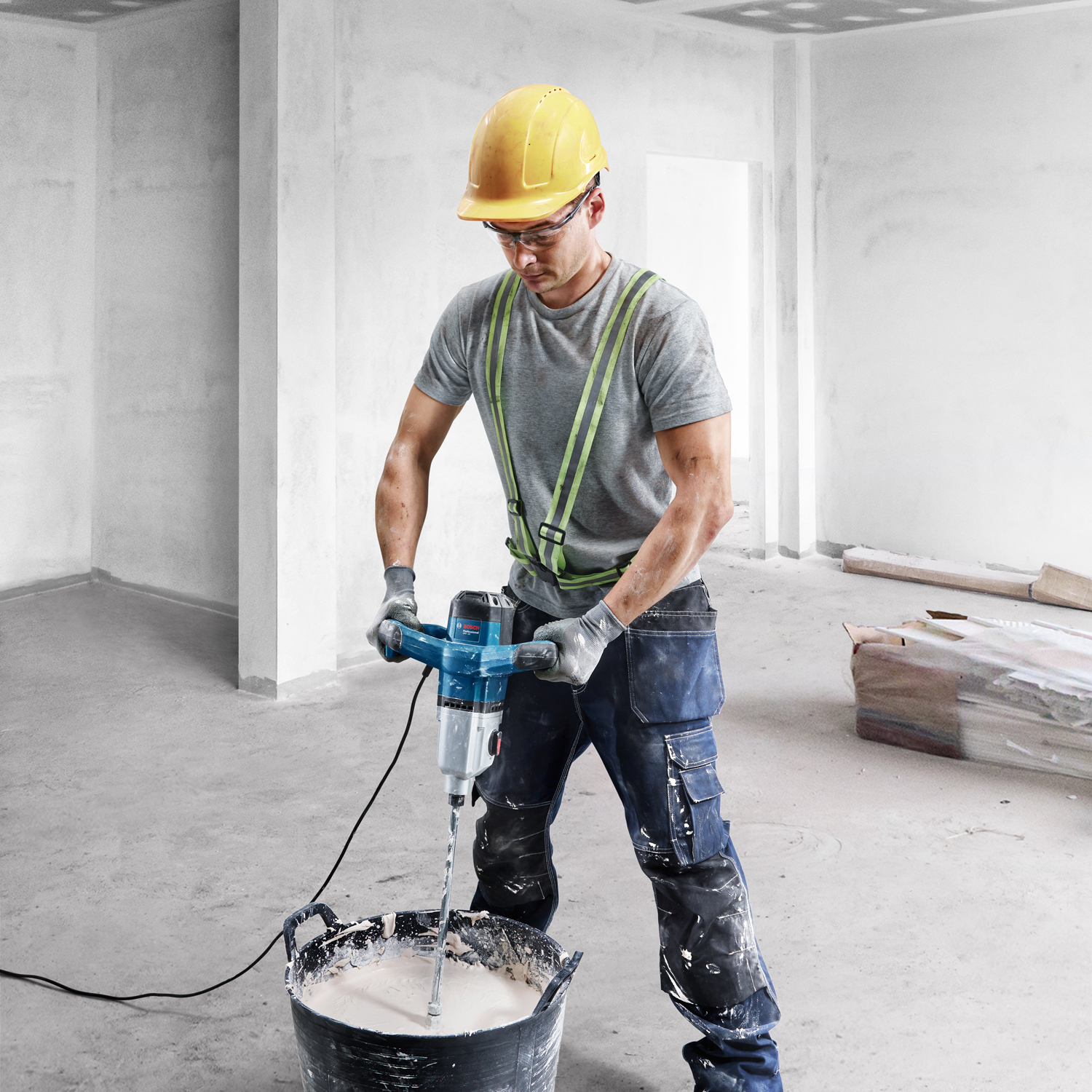 BOSCH เครื่องปั่นสี 1400W Carton รุ่น GRW140