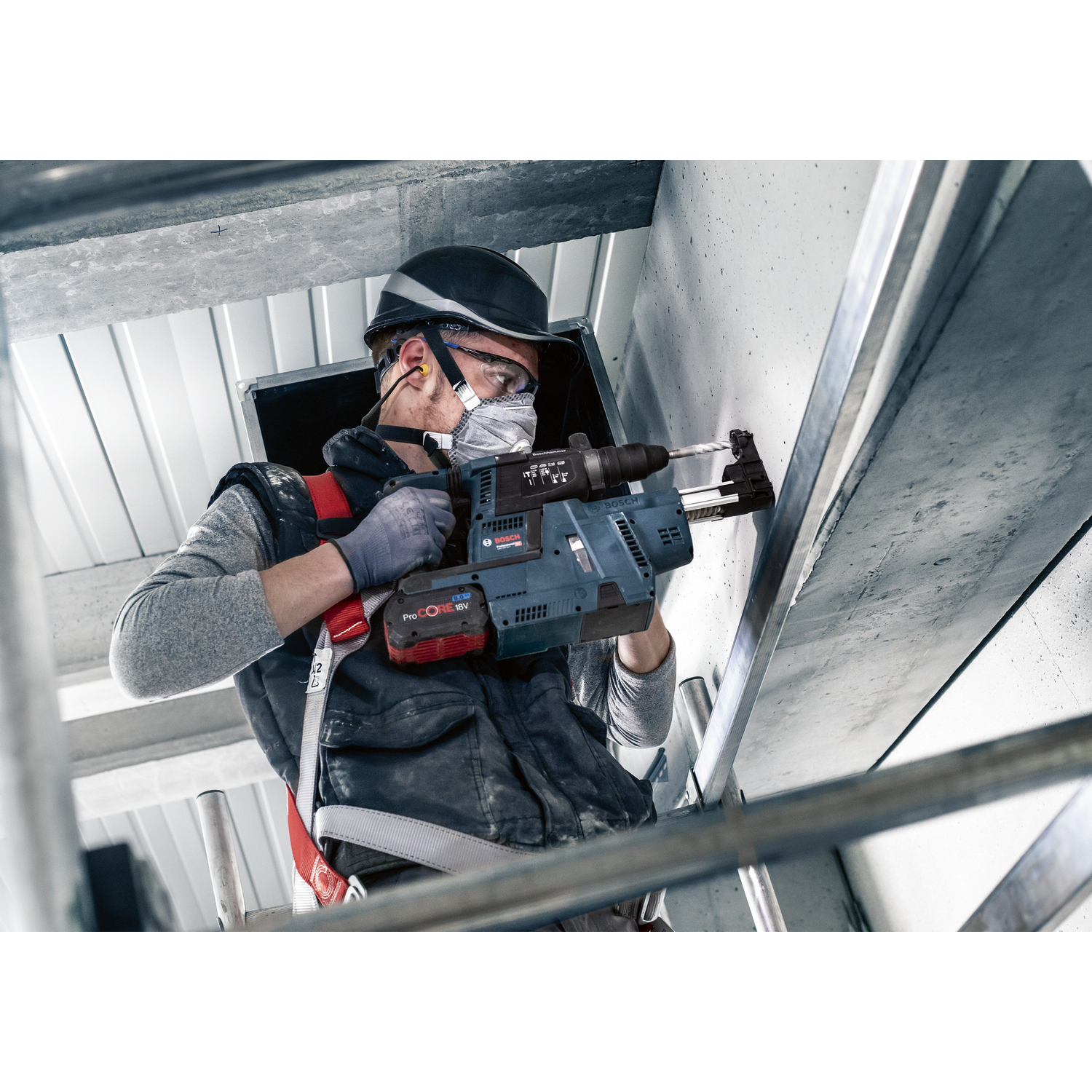BOSCH ดอกสว่านโรตารี่ SDS Plus-Pro 5X ขนาด 6x160mm.