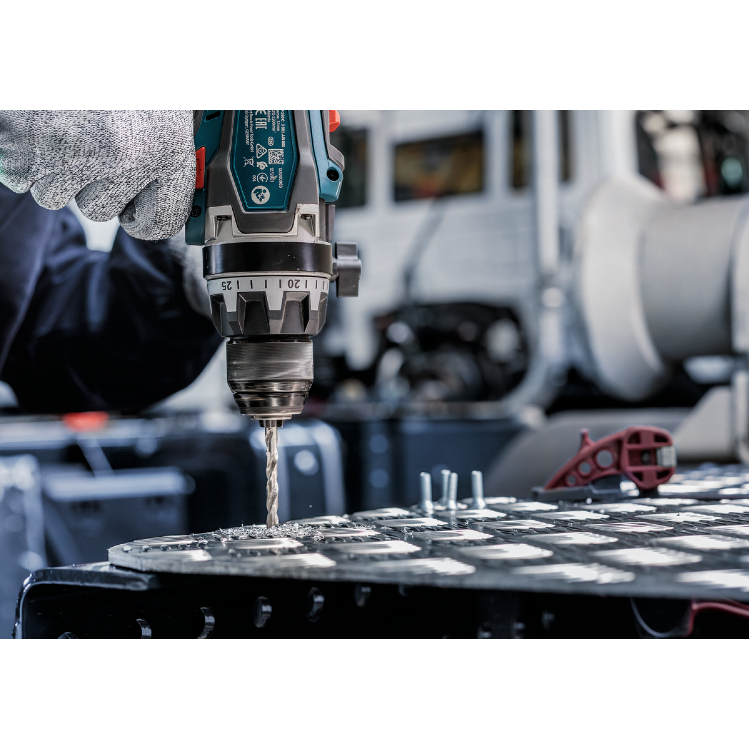 BOSCH ดอกส่วานเจาะเหล็ก 3/8นิ้ว( 9.5mm) รุ่น PRO HSS-G 2X แพ็ค 5Pcs