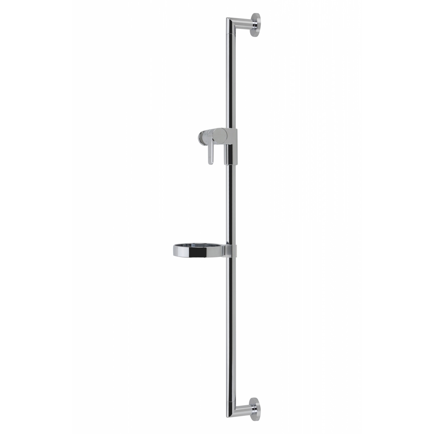 HAFELE ราวเลื่อนสำหรับฝักบัวสายอ่อน 485.60.950 สีโครมเงา