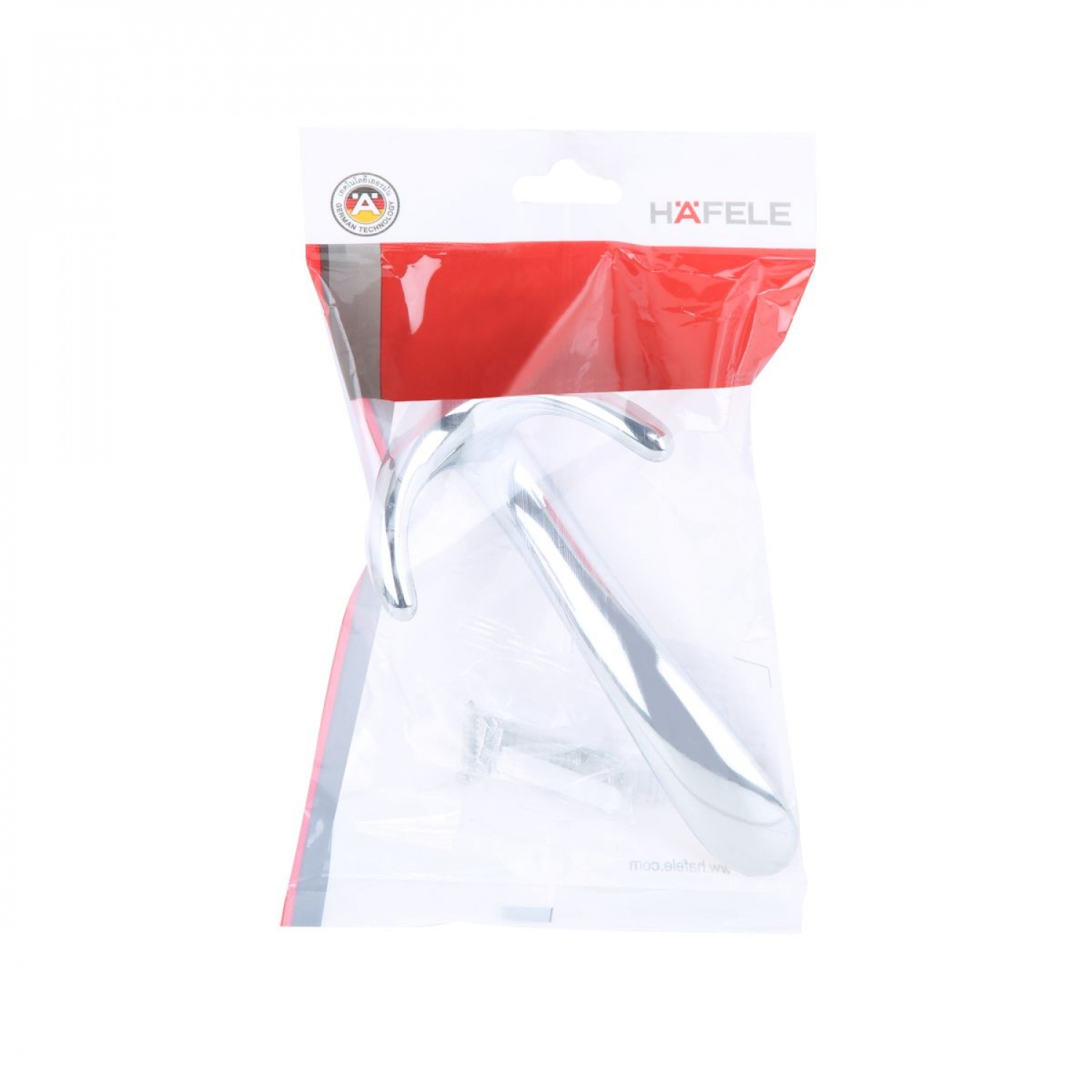 HAFELE ขอแขวนเฟอร์นิเจอร์ 488.03.121 131X58 มม.สีโครม