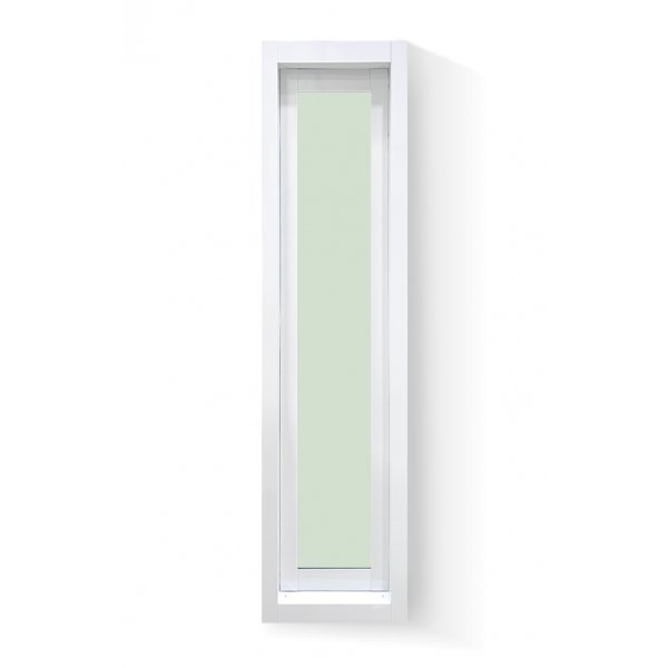 Alutech ช่องแสงอลูมิเนียม 160x40 cm. สีขาว