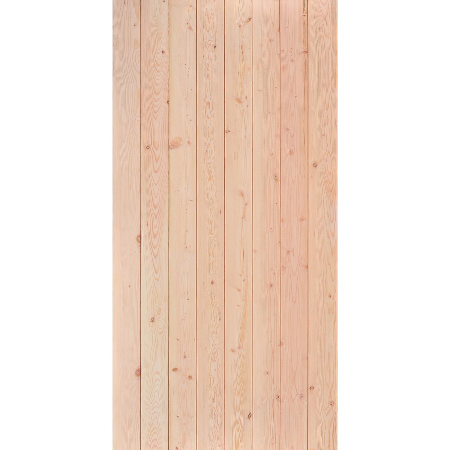 D2D ประตูไม้ดักลาสเฟอร์ บานทีบเซาะร่อง(โรงนา) Eco Pine - 100 100 x 200 cm.