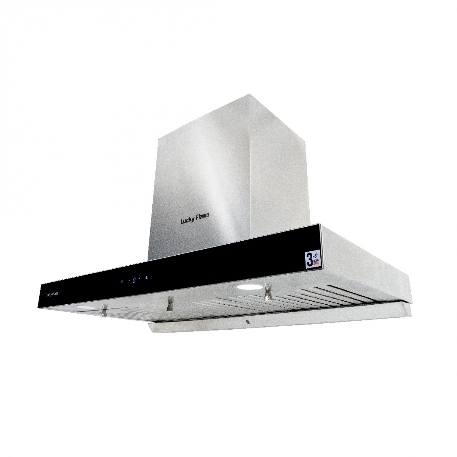 LUCKY FLAME ชุดเซ็ทเครื่องดูดควัน รุ่น RG-971T+ เตาฝัง BH-70IF(N)