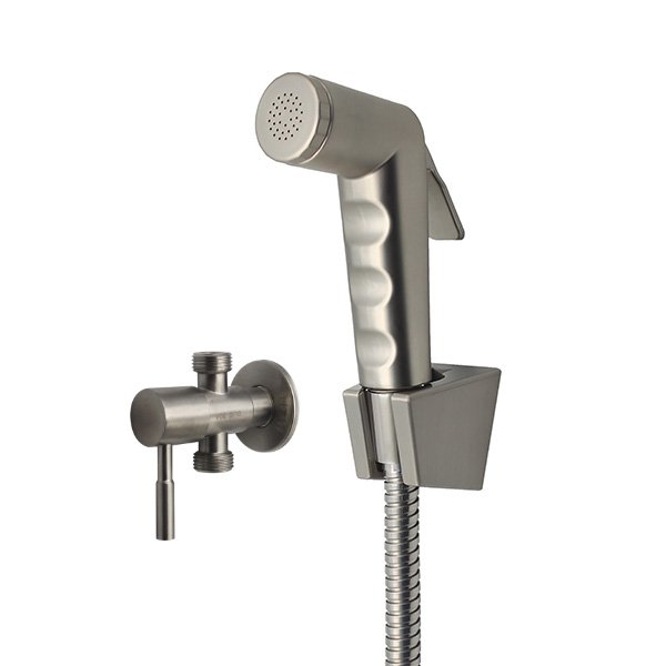 DONMARK ชุดสายฉีดชำระซาตินพร้อมวาล์ว 2 ทาง สแตนเลส 304 DM-982P2208