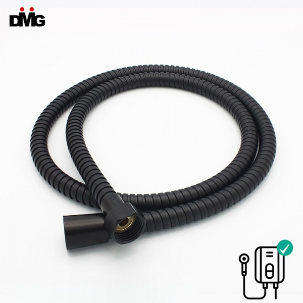 DONMARK สายอ่อนฝักบัวสแตนเลส ขนาด 120 cm. รุ่น BM-120 สีดำ