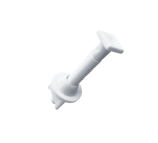 VERNO น๊อตยึดฝารองนั่ง PVC. VN-51005