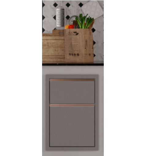 MJ ตู้ลิ้นชัก ET-F6040X-ELG Elegant Grey