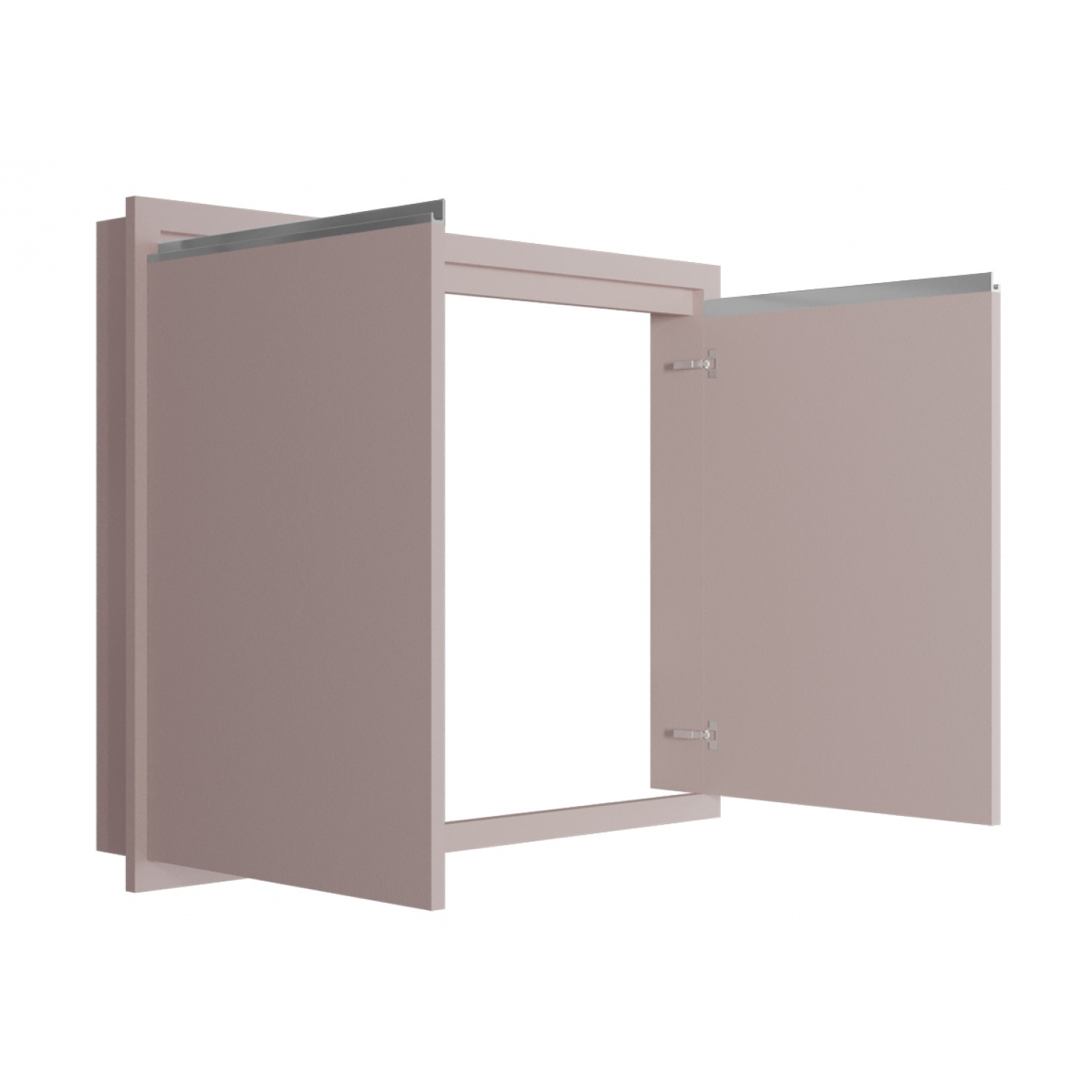MJ บานซิงค์คู่ X-S6080X-PINK ขนาด 80x60ซม.สีดาร์คพิ้งค์