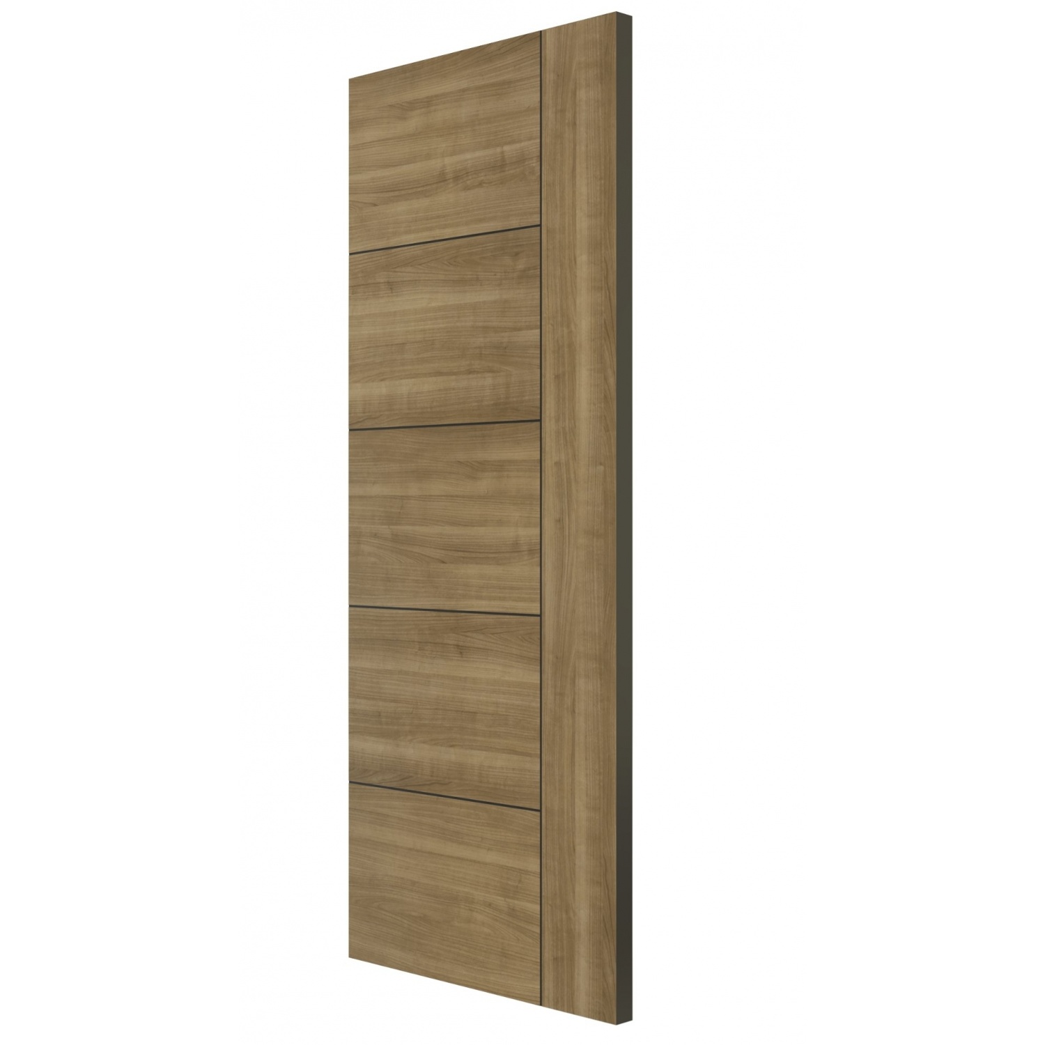 HOLZTUR ประตูปิดผิวเมลามีน HT1 100x200 ซม. X-CA สีคาปูชิโน่