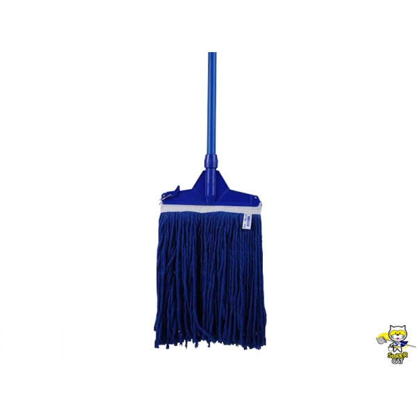 SUPERCAT ม็อบหนีบ หัวคลิปล็อค ขนาด 10 นิ้ว 200 กรัม สีกรม