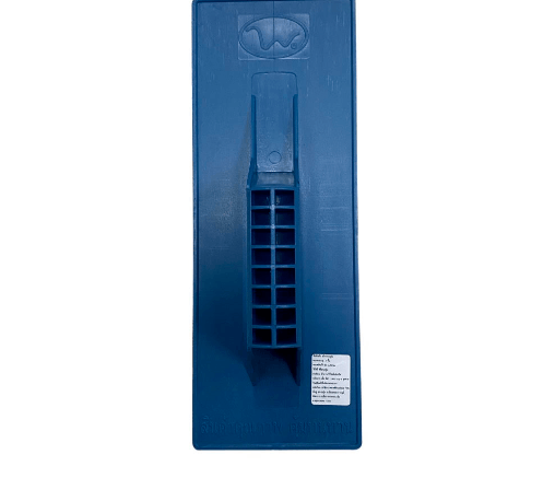 W.PLASTIC เกรียงฉาบปูน PP 11x29.5x7.5 ซม. สีฟ้า (โหล)