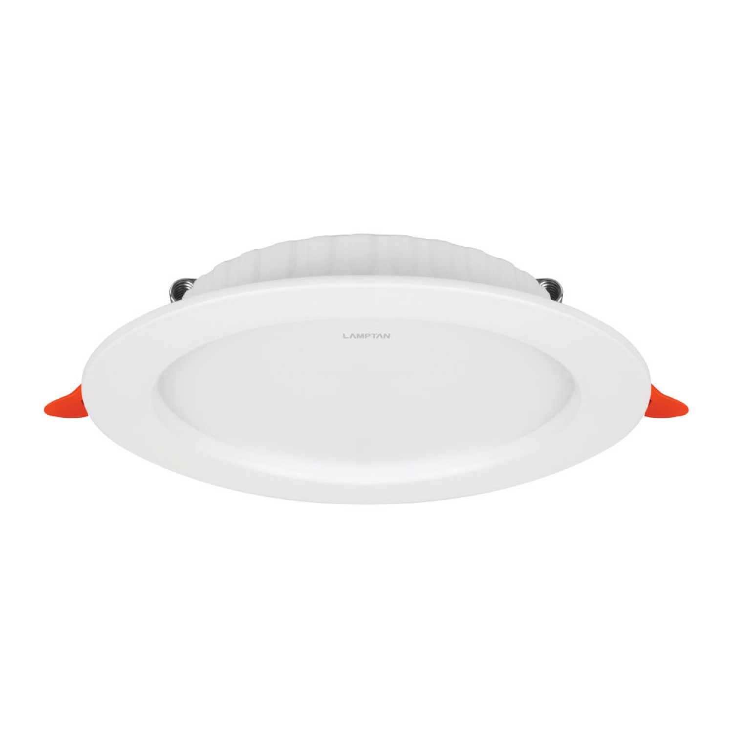 LAMPTAN โคมดาวน์ไลท์ LED แบบฝังหน้ากลม 5นิ้ว 15W รุ่นเมทัล แสงเดย์ไลท์