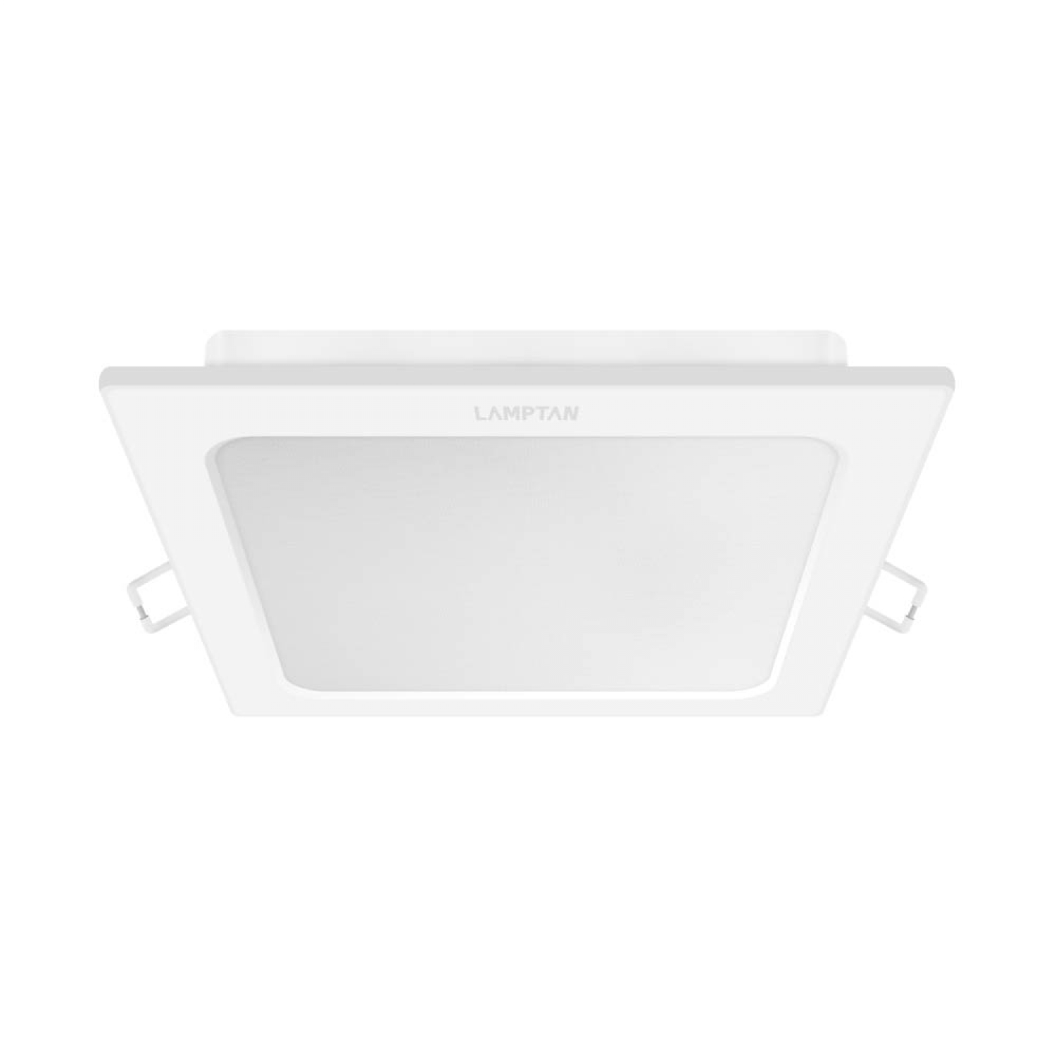 LAMPTAN โคมดาวน์ไลท์ LED แบบฝังหน้าเหลี่ยม 4นิ้ว 14W รุ่นอีมิท แสงเดย์ไลท์