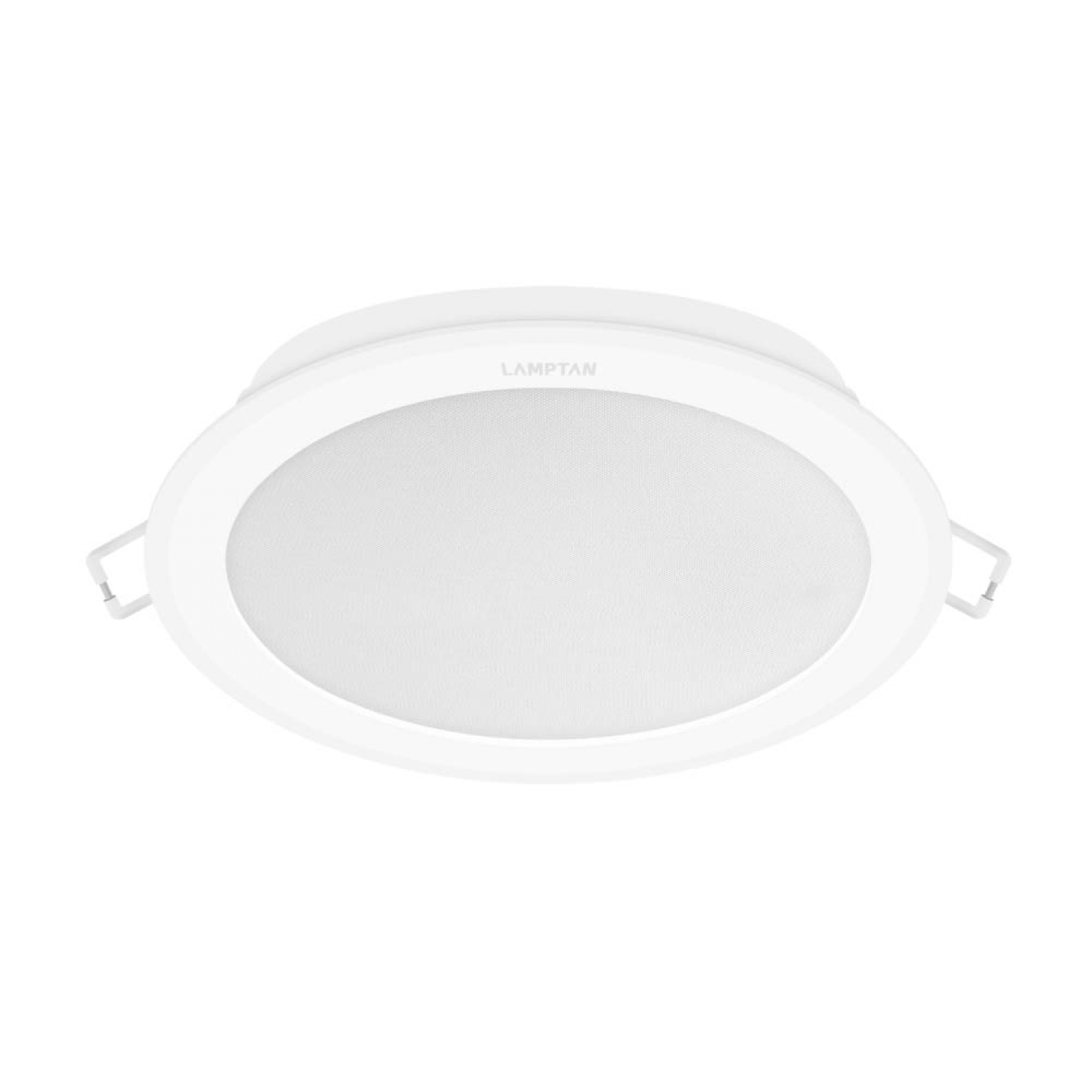 LAMPTAN โคมดาวน์ไลท์ LED แบบฝังหน้ากลม 5นิ้ว 18W รุ่นอีมิท แสงเดย์ไลท์