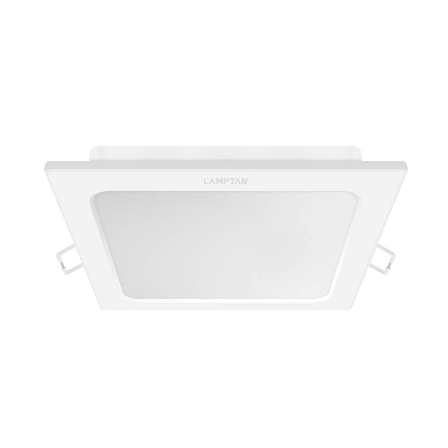 LAMPTAN โคมดาวน์ไลท์ LED แบบฝังหน้าเหลี่ยม 5นิ้ว 18W รุ่นอีมิท แสงเดย์ไลท์