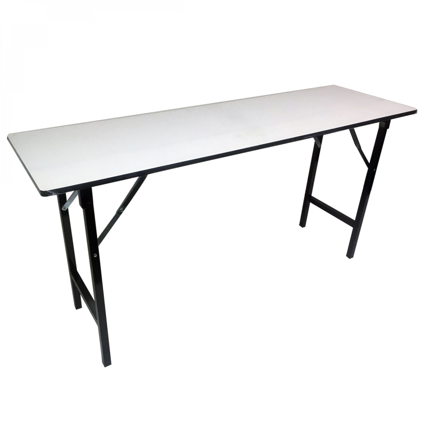 DELICATO โต๊ะเอนกประสงค์หน้าขาว (เมลามีน) ขนาด 180x75x75 ซม.สีขาว