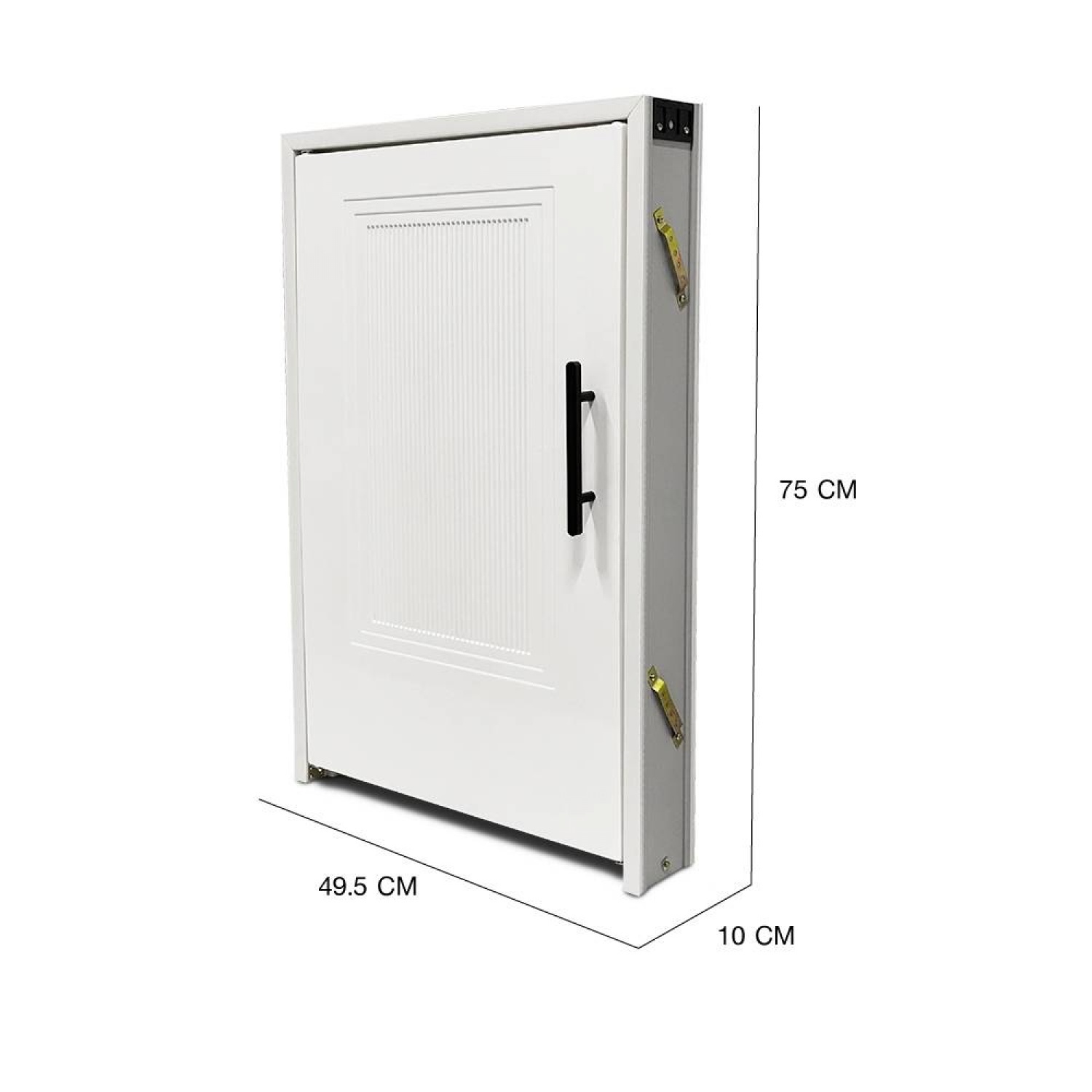 CLOSE บานซิงค์ถังแก๊ส รุ่น JOONE ขนาด 49.5x10x75 ซม. สีขาว