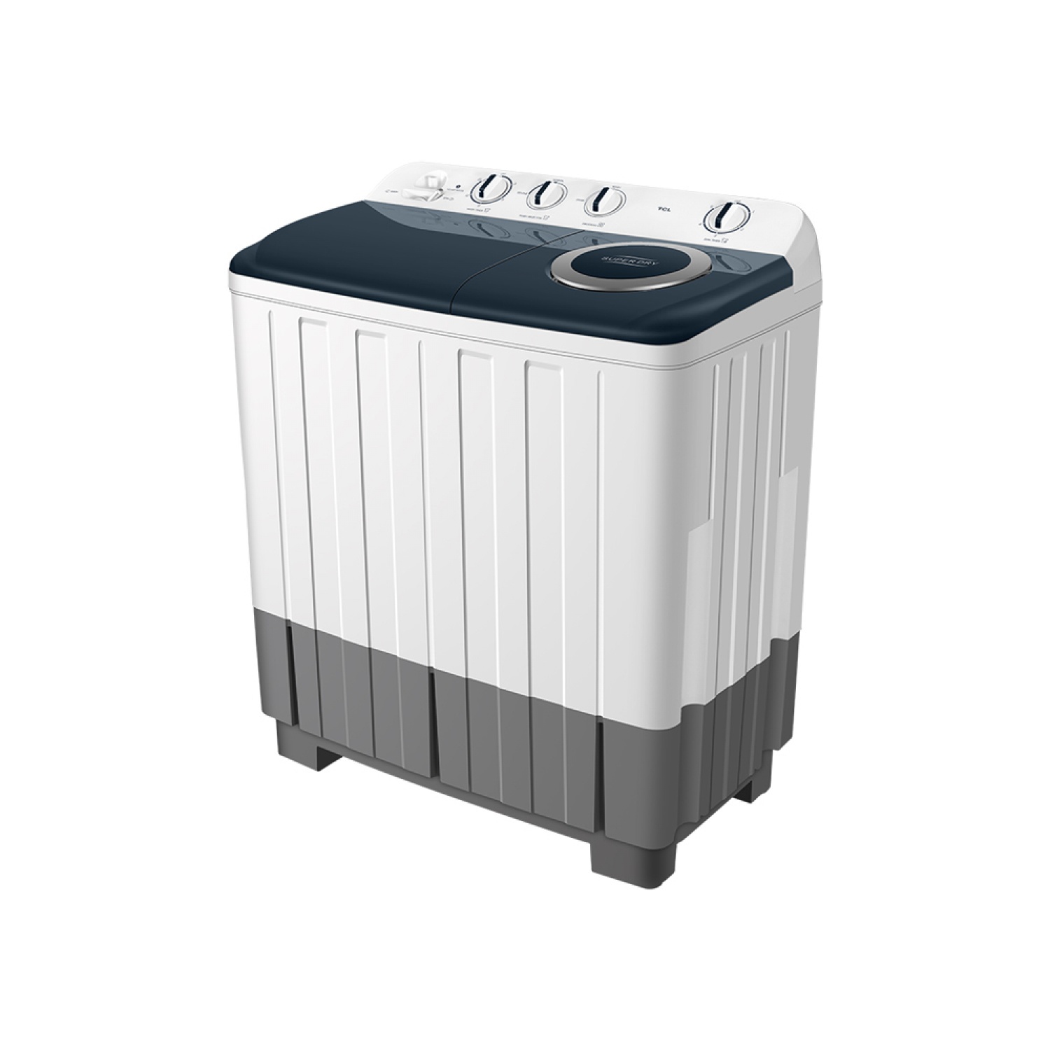 TCL เครื่องซักผ้า 2 ถัง ขนาด 12 kg WT129FTTG