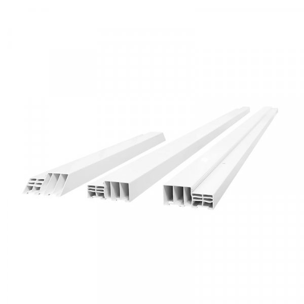 ECO-DOOR วงกบ uPVC รุ่น UR-100 ขนาด 80x200 ซม. สีขาว