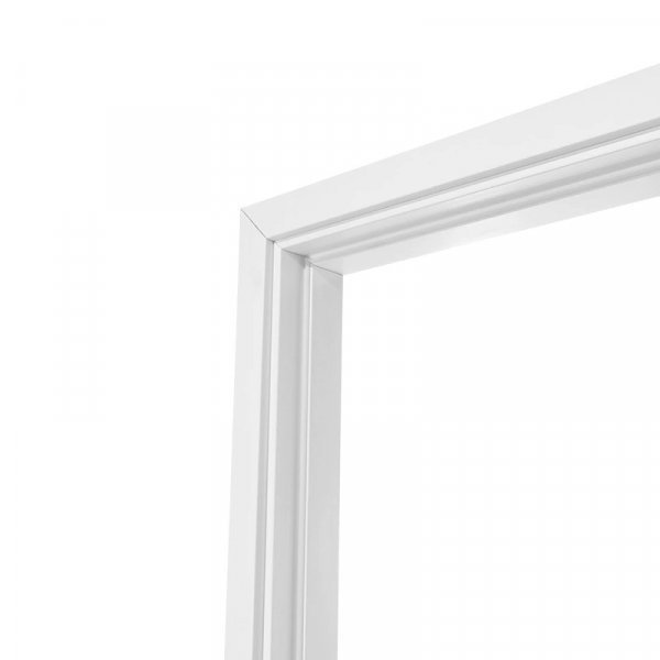 ECO-DOOR วงกบ WPC รุ่น WS1012 ขนาด 80x200 ซม. สีขาว