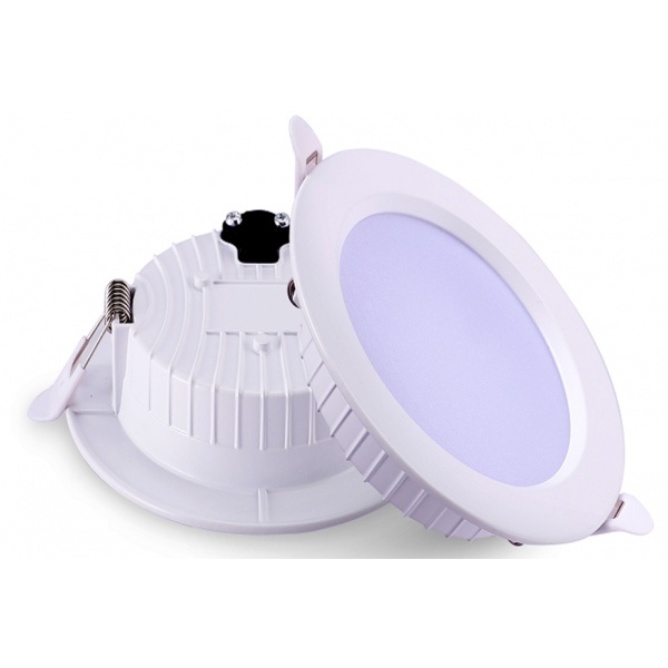 EILON ดาวน์ไลท์ฝังฝ้า LED 4 นิ้ว 7W ปรับได้ 3 แสง รุ่น ELTD-A040-07WY สีขาว