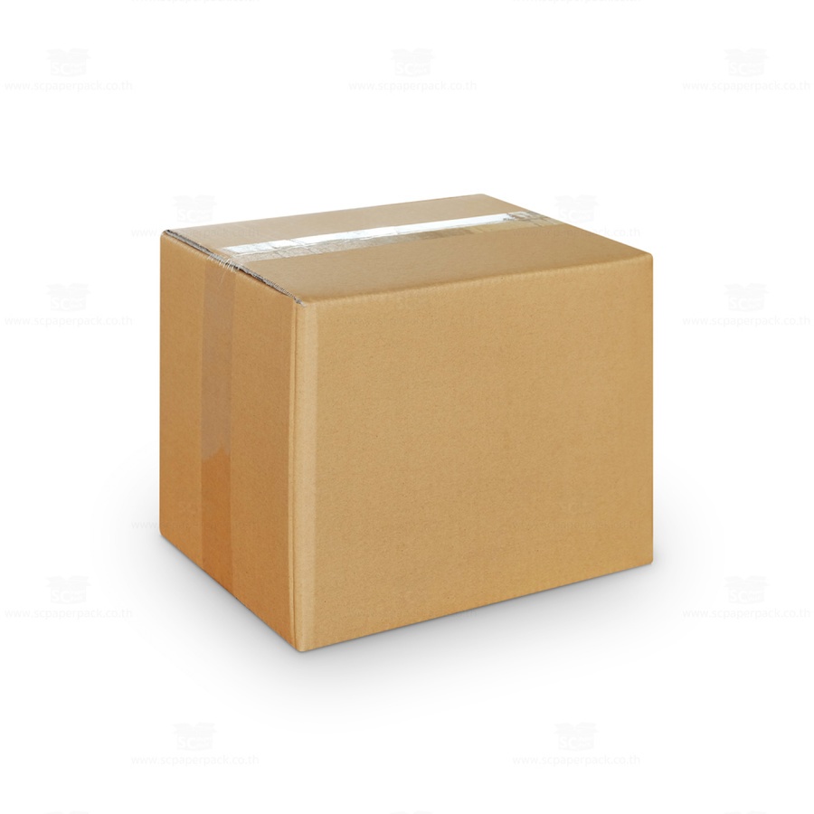 i-box OTP กล่องกระดาษฝาปิด ขนาด 23.5x31x27 ซม./8 นิ้ว สีน้ำตาล
