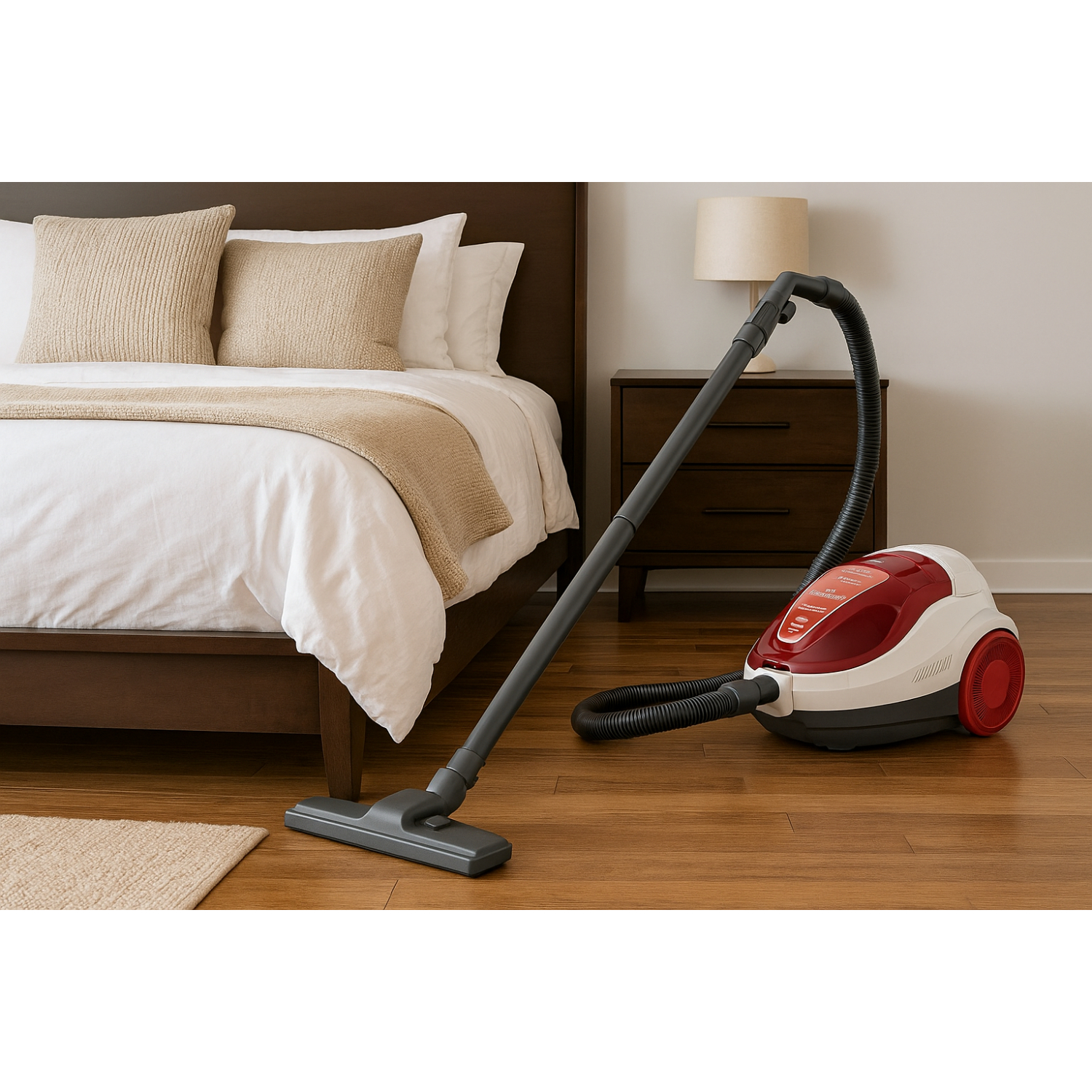 HITACHI เครื่องดูดฝุ่นแบบกล่อง 1800 วัตต์ รุ่น CV-SF18 RE สีแดง