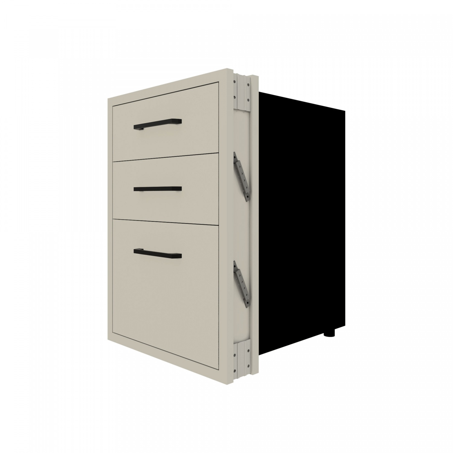 CLOSE ตู้ลิ้นชัก uPVC LIMA ขนาด 44x65 ซม. Vacuum สีเบจ