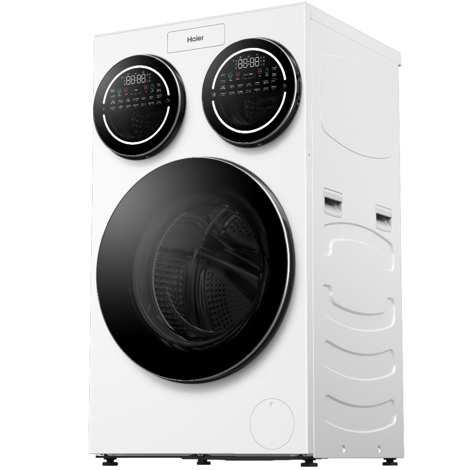 HAIER เครื่องซักผ้าฝาหน้า 3 ถัง ขนาด 14kg รุ่น HW140-BD14697WU1 สีขาว