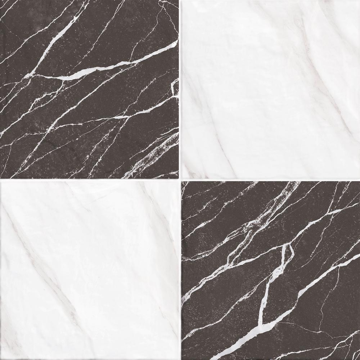 Marbella กระเบื้องเซรามิคปูพื้น 40X40 ซม. รุ่น อัลวิน ขาว Matt (6P)