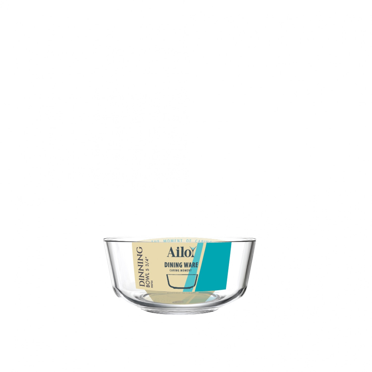 AILO ชามแก้วทรงกลม 5 3/4 นิ้ว AURA