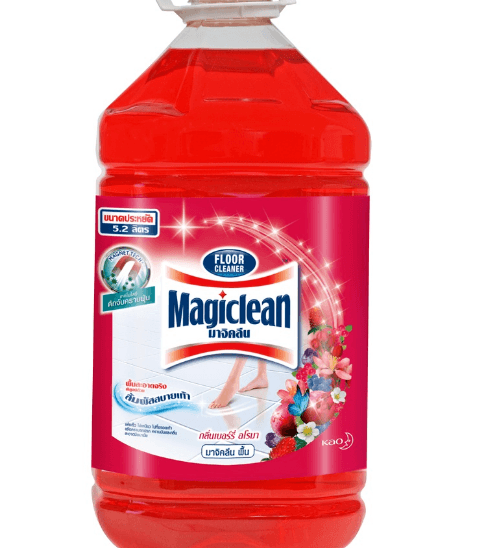MagiClean น้ำยาทำความสะอาดพื้น ขนาด 5000ml. กลิ่นเบอร์รี่อโรม่า แบบแกลลอน