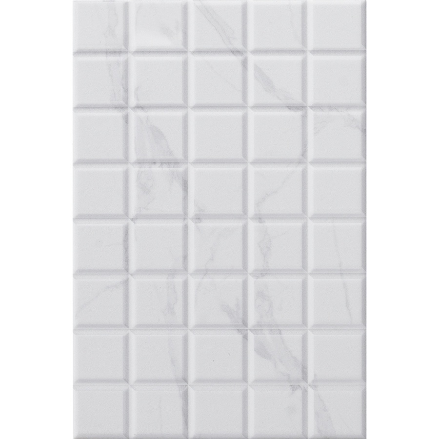 Marbella กระเบื้องเซรามิคปูผนัง 20X30 ซม. บริคบล็อค ไวท์ ZX2013 Gloss (25P)