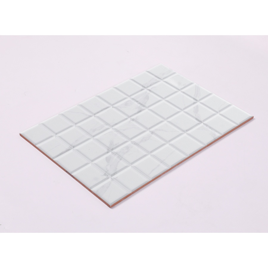 Marbella กระเบื้องเซรามิคปูผนัง 20X30 ซม. บริคบล็อค ไวท์ ZX2013 Gloss (25P)