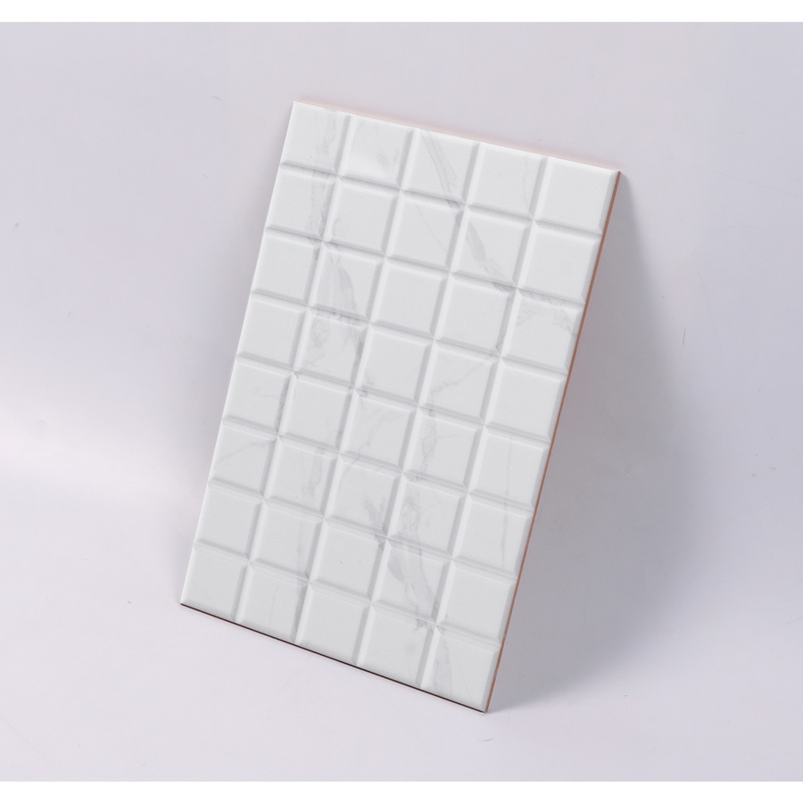 Marbella กระเบื้องเซรามิคปูผนัง 20X30 ซม. บริคบล็อค ไวท์ ZX2013 Gloss (25P)