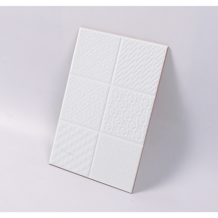 Marbella กระเบื้องเซรามิคปูผนัง 20X30 ซม. เจลลี่ไวท์ ZX2015 Gloss (25P)