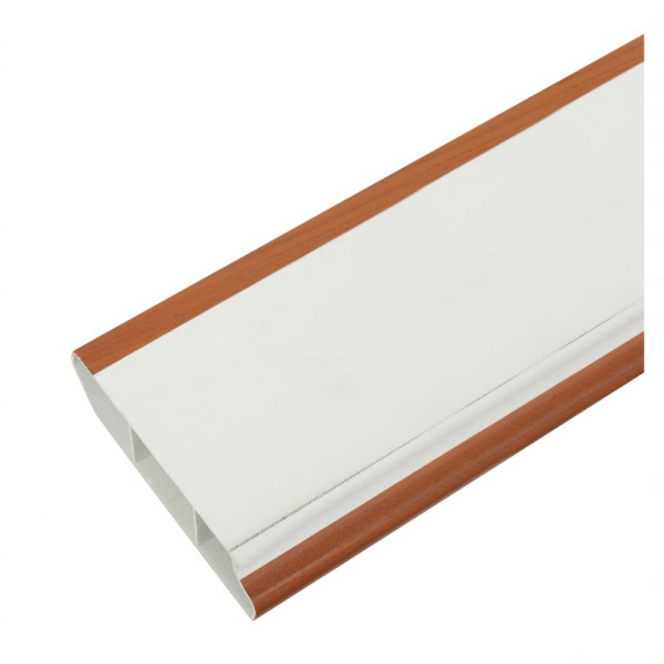 HOFFEN บัวพื้น UPVC 1.8x9.8x300ซม. Cherry