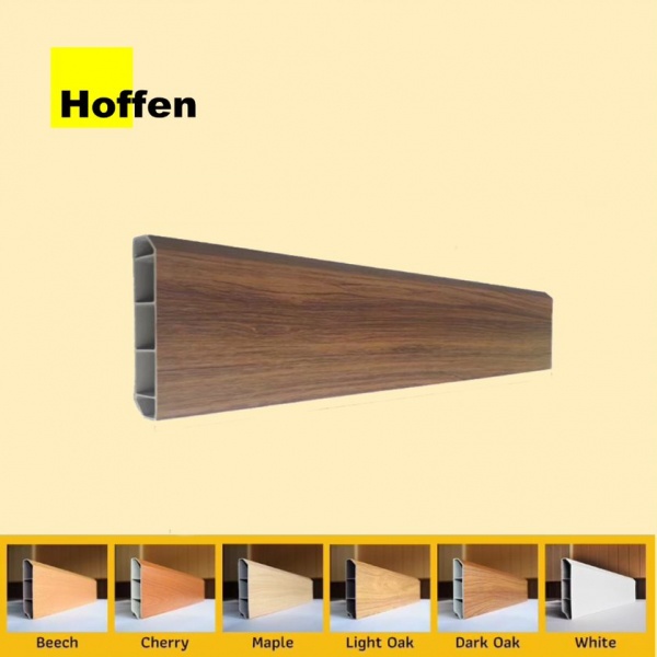 HOFFEN บัวพื้น UPVC Maple 1.8 X 9.8 X 300 CM.