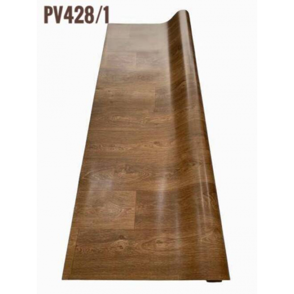 MPI กระเบื้องยาง Platinum Vinyl Floor รุ่น PV428/1 2m.X5m.หนา 2mm.ลายไม้วอลนัท